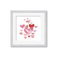 Picture of Red Hearts _GroupedProduct_Square_Mini_ _GroupedProduct_Square_Framed_Matted_