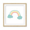 Picture of Rainbow _GroupedProduct_Square_Mini_ _GroupedProduct_Square_Framed_Matted_