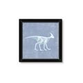 Picture of Blue X-ray Dino I _GroupedProduct_Square_Mini_ _GroupedProduct_Square_Framed_Matted_