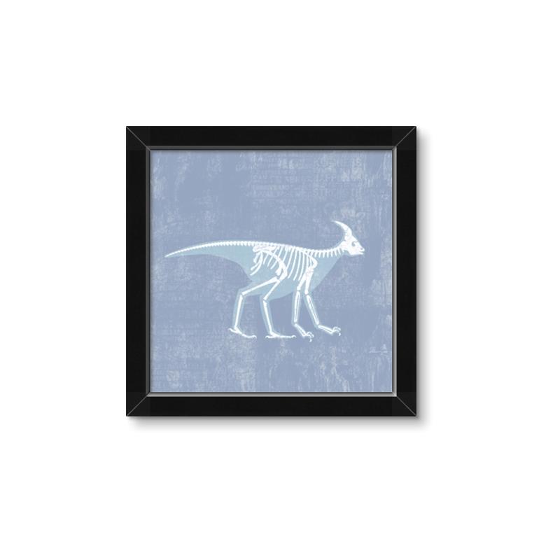 Picture of Blue X-ray Dino I _GroupedProduct_Square_Mini_ _GroupedProduct_Square_Framed_Matted_