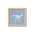 Picture of Blue X-ray Dino I _GroupedProduct_Square_Mini_ _GroupedProduct_Square_Framed_Matted_