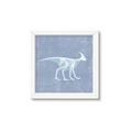 Picture of Blue X-ray Dino I _GroupedProduct_Square_Mini_ _GroupedProduct_Square_Framed_Matted_