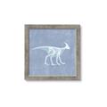 Picture of Blue X-ray Dino I _GroupedProduct_Square_Mini_ _GroupedProduct_Square_Framed_Matted_