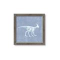 Picture of Blue X-ray Dino I _GroupedProduct_Square_Mini_ _GroupedProduct_Square_Framed_Matted_
