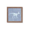 Picture of Blue X-ray Dino I _GroupedProduct_Square_Mini_ _GroupedProduct_Square_Framed_Matted_