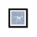 Picture of Blue X-ray Dino I _GroupedProduct_Square_Mini_ _GroupedProduct_Square_Framed_Matted_