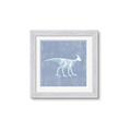 Picture of Blue X-ray Dino I _GroupedProduct_Square_Mini_ _GroupedProduct_Square_Framed_Matted_