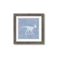 Picture of Blue X-ray Dino I _GroupedProduct_Square_Mini_ _GroupedProduct_Square_Framed_Matted_