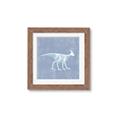 Picture of Blue X-ray Dino I _GroupedProduct_Square_Mini_ _GroupedProduct_Square_Framed_Matted_