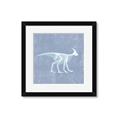 Picture of Blue X-ray Dino I _GroupedProduct_Square_Mini_ _GroupedProduct_Square_Framed_Matted_