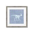 Picture of Blue X-ray Dino I _GroupedProduct_Square_Mini_ _GroupedProduct_Square_Framed_Matted_