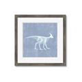 Picture of Blue X-ray Dino I _GroupedProduct_Square_Mini_ _GroupedProduct_Square_Framed_Matted_