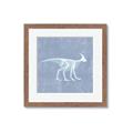 Picture of Blue X-ray Dino I _GroupedProduct_Square_Mini_ _GroupedProduct_Square_Framed_Matted_