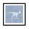 Picture of Blue X-ray Dino I _GroupedProduct_Square_Mini_ _GroupedProduct_Square_Framed_Matted_