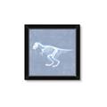 Picture of Blue X-ray Dino II _GroupedProduct_Square_Mini_ _GroupedProduct_Square_Framed_Matted_