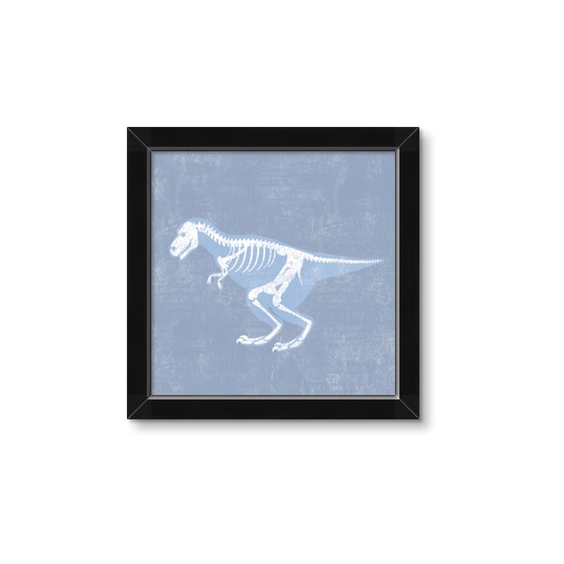 Picture of Blue X-ray Dino II _GroupedProduct_Square_Mini_ _GroupedProduct_Square_Framed_Matted_
