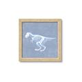 Picture of Blue X-ray Dino II _GroupedProduct_Square_Mini_ _GroupedProduct_Square_Framed_Matted_