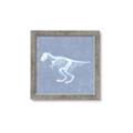 Picture of Blue X-ray Dino II _GroupedProduct_Square_Mini_ _GroupedProduct_Square_Framed_Matted_