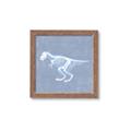 Picture of Blue X-ray Dino II _GroupedProduct_Square_Mini_ _GroupedProduct_Square_Framed_Matted_