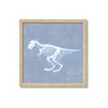 Picture of Blue X-ray Dino II _GroupedProduct_Square_Mini_ _GroupedProduct_Square_Framed_Matted_