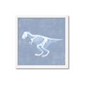 Picture of Blue X-ray Dino II _GroupedProduct_Square_Mini_ _GroupedProduct_Square_Framed_Matted_