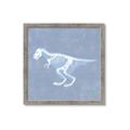 Picture of Blue X-ray Dino II _GroupedProduct_Square_Mini_ _GroupedProduct_Square_Framed_Matted_