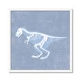 Picture of Blue X-ray Dino II _GroupedProduct_Square_Mini_ _GroupedProduct_Square_Framed_Matted_