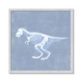 Picture of Blue X-ray Dino II _GroupedProduct_Square_Mini_ _GroupedProduct_Square_Framed_Matted_
