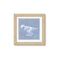Picture of Blue X-ray Dino II _GroupedProduct_Square_Mini_ _GroupedProduct_Square_Framed_Matted_