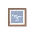 Picture of Blue X-ray Dino II _GroupedProduct_Square_Mini_ _GroupedProduct_Square_Framed_Matted_
