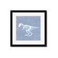 Picture of Blue X-ray Dino II _GroupedProduct_Square_Mini_ _GroupedProduct_Square_Framed_Matted_