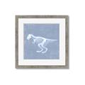 Picture of Blue X-ray Dino II _GroupedProduct_Square_Mini_ _GroupedProduct_Square_Framed_Matted_