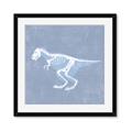 Picture of Blue X-ray Dino II _GroupedProduct_Square_Mini_ _GroupedProduct_Square_Framed_Matted_