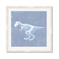 Picture of Blue X-ray Dino II _GroupedProduct_Square_Mini_ _GroupedProduct_Square_Framed_Matted_