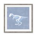 Picture of Blue X-ray Dino II _GroupedProduct_Square_Mini_ _GroupedProduct_Square_Framed_Matted_