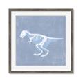 Picture of Blue X-ray Dino II _GroupedProduct_Square_Mini_ _GroupedProduct_Square_Framed_Matted_