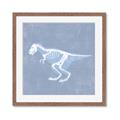 Picture of Blue X-ray Dino II _GroupedProduct_Square_Mini_ _GroupedProduct_Square_Framed_Matted_