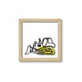 Picture of Construction Dozer _GroupedProduct_Square_Mini_ _GroupedProduct_Square_Framed_Matted_