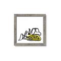 Picture of Construction Dozer _GroupedProduct_Square_Mini_ _GroupedProduct_Square_Framed_Matted_