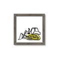 Picture of Construction Dozer _GroupedProduct_Square_Mini_ _GroupedProduct_Square_Framed_Matted_