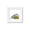 Picture of Construction Dozer _GroupedProduct_Square_Mini_ _GroupedProduct_Square_Framed_Matted_