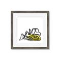 Picture of Construction Dozer _GroupedProduct_Square_Mini_ _GroupedProduct_Square_Framed_Matted_