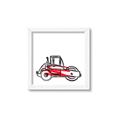Picture of Construction Roller _GroupedProduct_Square_Mini_ _GroupedProduct_Square_Framed_Matted_