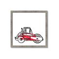 Picture of Construction Roller _GroupedProduct_Square_Mini_ _GroupedProduct_Square_Framed_Matted_