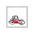 Picture of Construction Roller _GroupedProduct_Square_Mini_ _GroupedProduct_Square_Framed_Matted_