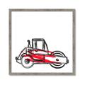 Picture of Construction Roller _GroupedProduct_Square_Mini_ _GroupedProduct_Square_Framed_Matted_