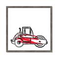 Picture of Construction Roller _GroupedProduct_Square_Mini_ _GroupedProduct_Square_Framed_Matted_