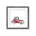 Picture of Construction Roller _GroupedProduct_Square_Mini_ _GroupedProduct_Square_Framed_Matted_