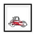 Picture of Construction Roller _GroupedProduct_Square_Mini_ _GroupedProduct_Square_Framed_Matted_