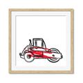 Picture of Construction Roller _GroupedProduct_Square_Mini_ _GroupedProduct_Square_Framed_Matted_